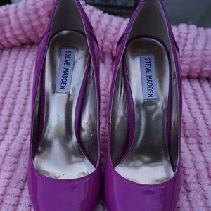 Stilletos! Steve Madden Purple/Berry Shoes, Size 8